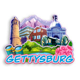Refrigerator Magnet for Gettysburg Pennsylvania USA  1117