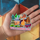 Refrigerator Magnet for Williamsburg Virginia USA  895