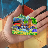 Магнит на холодильник для острова Рубена, Германия, 1239