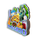 Refrigerator Magnet for Rosario Argentina  2833
