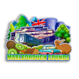 Refrigerator Magnet for Marlborough Sounds New Zealand  2757