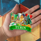 Refrigerator Magnet for Turin Italy  1274