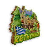 Refrigerator Magnet for Rethymnon Greece  1744