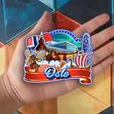Refrigerator Magnet for Oslo Norway  2266