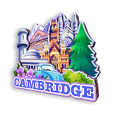 Refrigerator Magnet for Cambridge Massachusetts USA  989