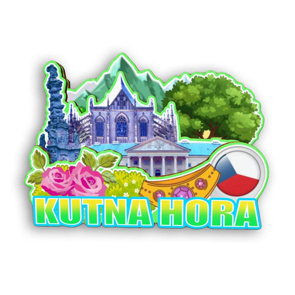 Refrigerator Magnet for Kutna Hora Czech  2095