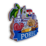 Refrigerator Magnet for Porec Croatia  2228