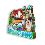 Refrigerator Magnet for lake Lucerne Switzerland  2054