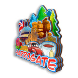 Refrigerator Magnet for Harrogate UK  2881