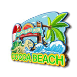 Kühlschrankmagnet für Cocoa Beach Florida USA 209