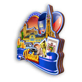 Refrigerator Magnet for Vaduz Liechtenstein  2498