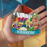 Refrigerator Magnet for Krakow Poland  2111