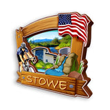 Магнит на холодильник для Стоу Вермонт, США 878