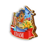 Refrigerator Magnet for Edam Netherlands  1991