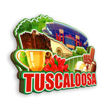 Kühlschrankmagnet für Tuscaloosa Alabama USA 375