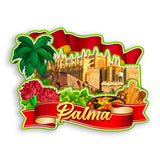 Kühlschrankmagnet für Palma Spanien 1409