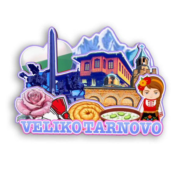 Refrigerator Magnet for Veliko Tarnovo Bulgaria  2448