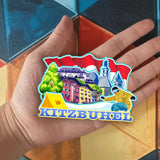Refrigerator Magnet for Kitzbuhel Austria  1623