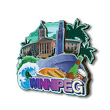 Refrigerator Magnet for Winnipeg Manitoba Canada  141