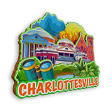 Refrigerator Magnet for Charlottesville Virginia USA  892