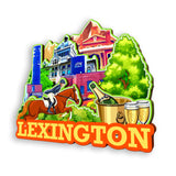 Refrigerator Magnet for Lexington Kentucky USA  955