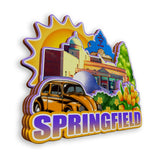 Refrigerator Magnet for Springfield Massachusetts USA  982