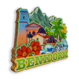 Refrigerator Magnet for Benidorm Spain  1574