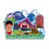 Refrigerator Magnet for Bay Of Plenty New Zealand  2769