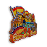Refrigerator Magnet for Jerez de la Frontera Spain  1386