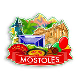 Kühlschrankmagnet für Mostoles Spanien 1555