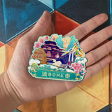 Kühlschrankmagnet für Bomi, Tibet, China 838