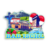 Refrigerator Magnet for Bad Ischl Austria  1621