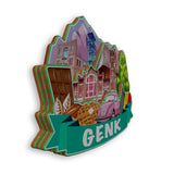 Refrigerator Magnet for Genk Belgium  2024