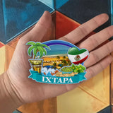 Refrigerator Magnet for Ixtapa Mexico  1841