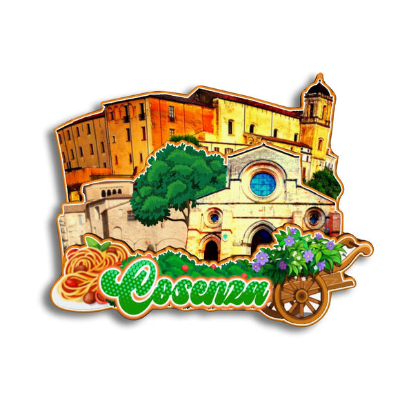 Refrigerator Magnet for Cosenza Calabria Italy  95