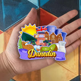 Магнит на холодильник для Данидина, Новая Зеландия, 2734