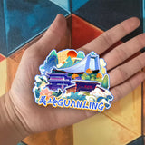 Refrigerator Magnet for Guanling, Guizhou, China  671