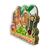 Refrigerator Magnet for San Luis Potosi Mexico  1828