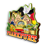 Refrigerator Magnet for Frankfurt Germany  1169