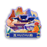 Refrigerator Magnet for Huzhu, Qinghai, China  876
