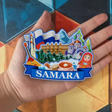 Refrigerator Magnet for Samara Russia  2553