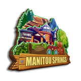 Refrigerator Magnet for Manitou Springs Colorado USA  287