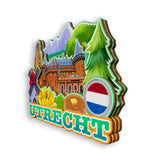 Refrigerator Magnet for Utrecht Netherlands  1977