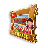 Refrigerator Magnet for Pamukkale Turkey  1662