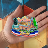 Refrigerator Magnet for Nancy France  1359