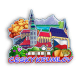 Refrigerator Magnet for Cesky Krumlov Czech  2091
