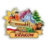 Refrigerator Magnet for Krakow Poland  2112