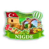 Refrigerator Magnet for Nigde Turkey  1665