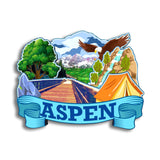 Kühlschrankmagnet für Aspen Colorado USA 281