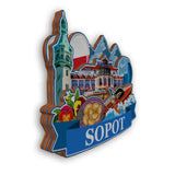 Refrigerator Magnet for Sopot Poland  2128